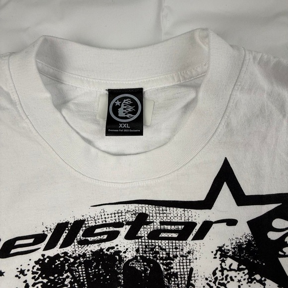 Hellstar Victory Within Long Sleeve Shirt White XXL Overseas Fall 2023 Exclusive - Picture 3 of 11